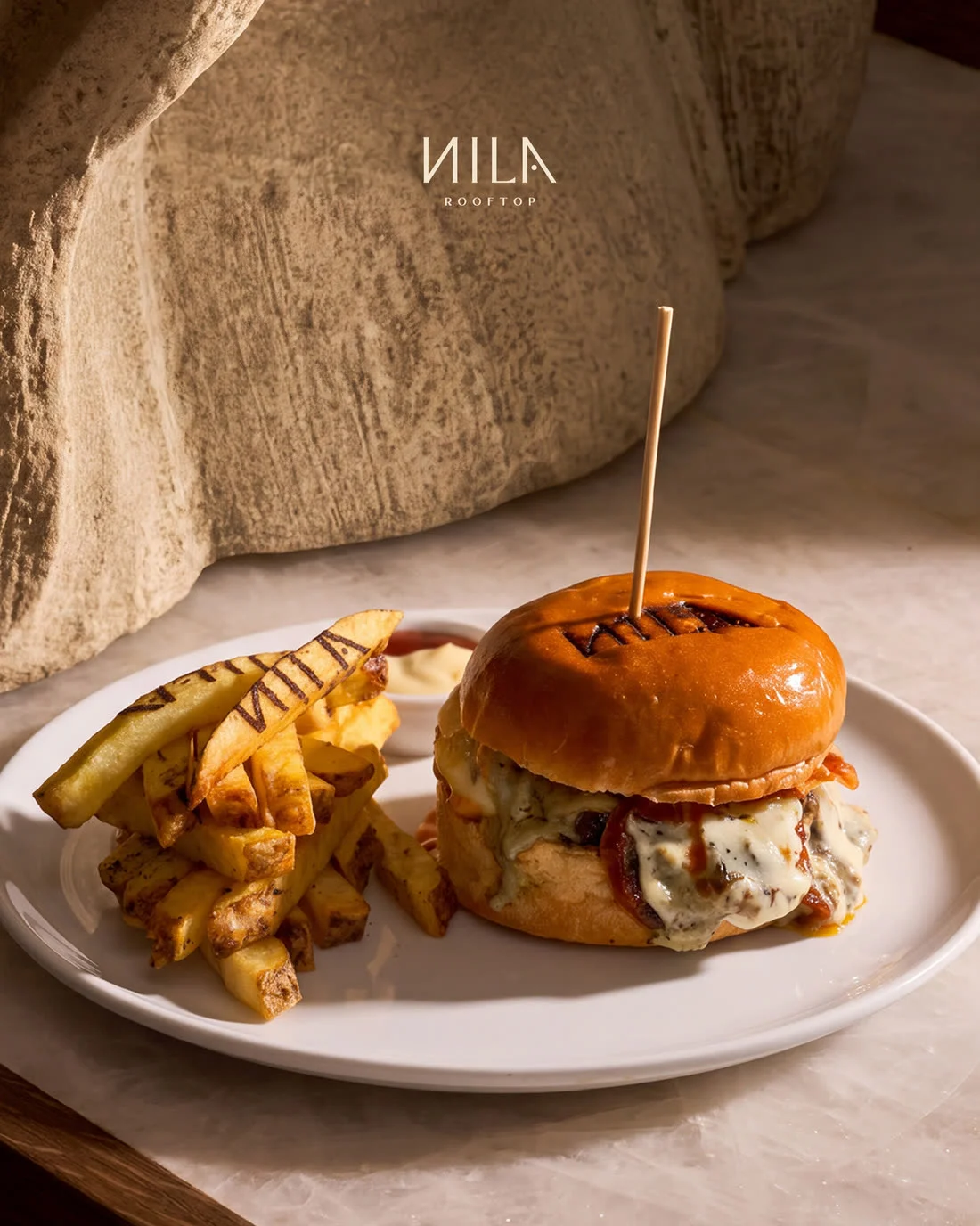 Nila Burger — NILA ROOFTOP